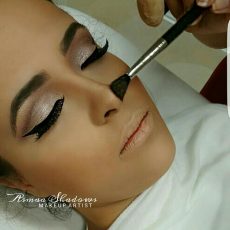 Maquillage au pinceau, Asmaa Shadows Makeup Artist, bledyshop