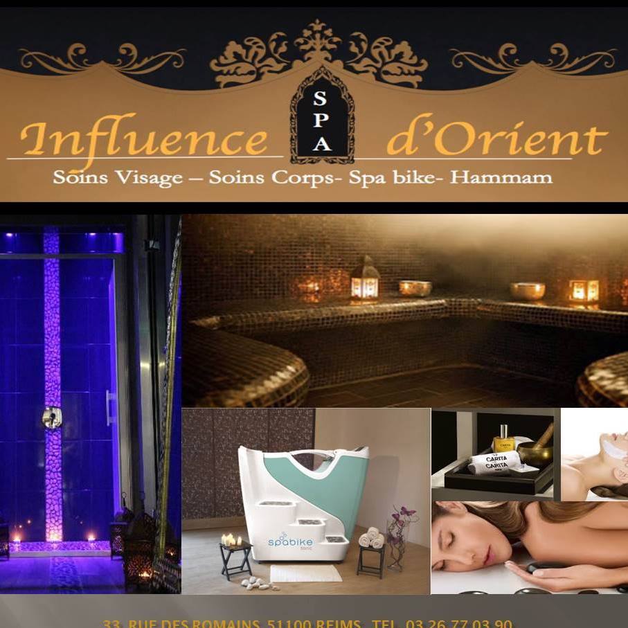 flyer, Spa et Institut Influence d'Orient, bledyshop