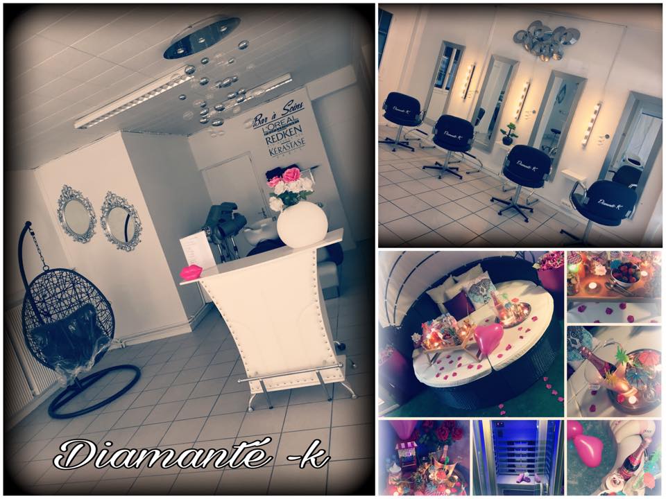 Diamanté-k Coiffure, Jacuzzi, Sauna, Solarium, Lounge, bledyshop