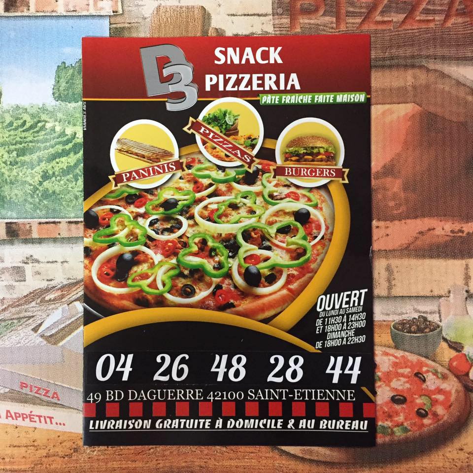Fast Food Lyon Tacos Pizza Fast Food Lyon Tacos Pizza