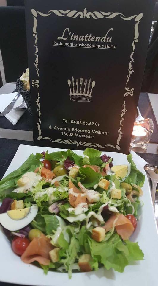 salade, Restaurant L'inattendu, bledyshop