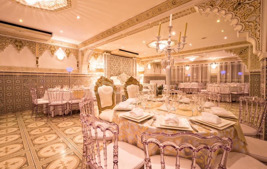 décoration salle de mariage, Les Noces Royales, bledyshop