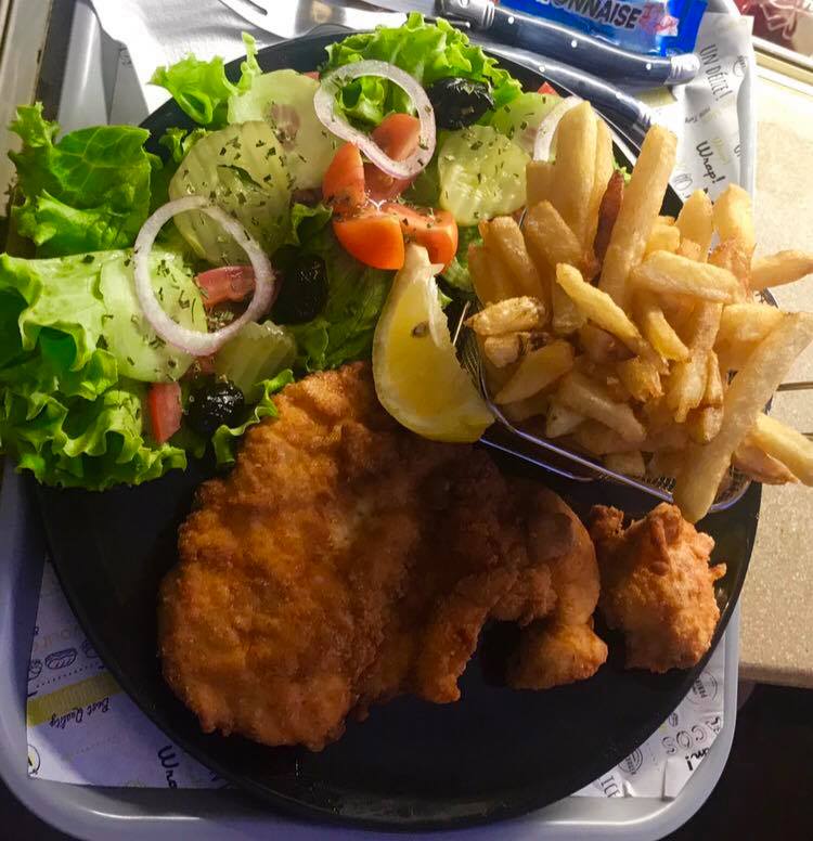 escalope milanaise, Le Fusion, bledyshop
