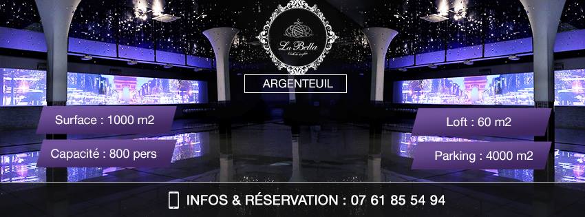 salle de mariage, La Bella Argenteuil, bledyshop