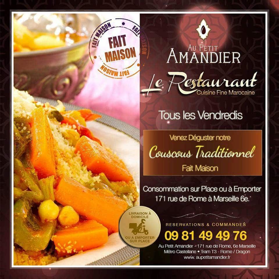 Restaurant, au petit amandier, bledyshop