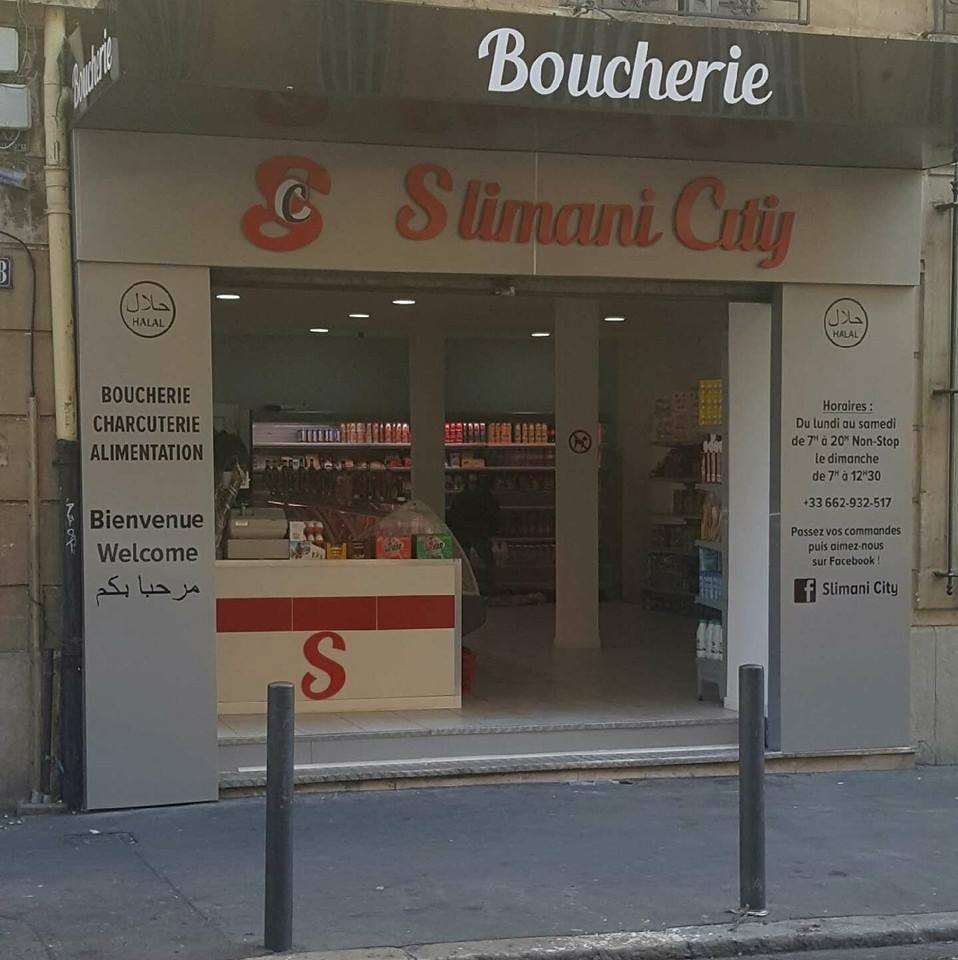 façade, Boucherie Slimani, bledyshop
