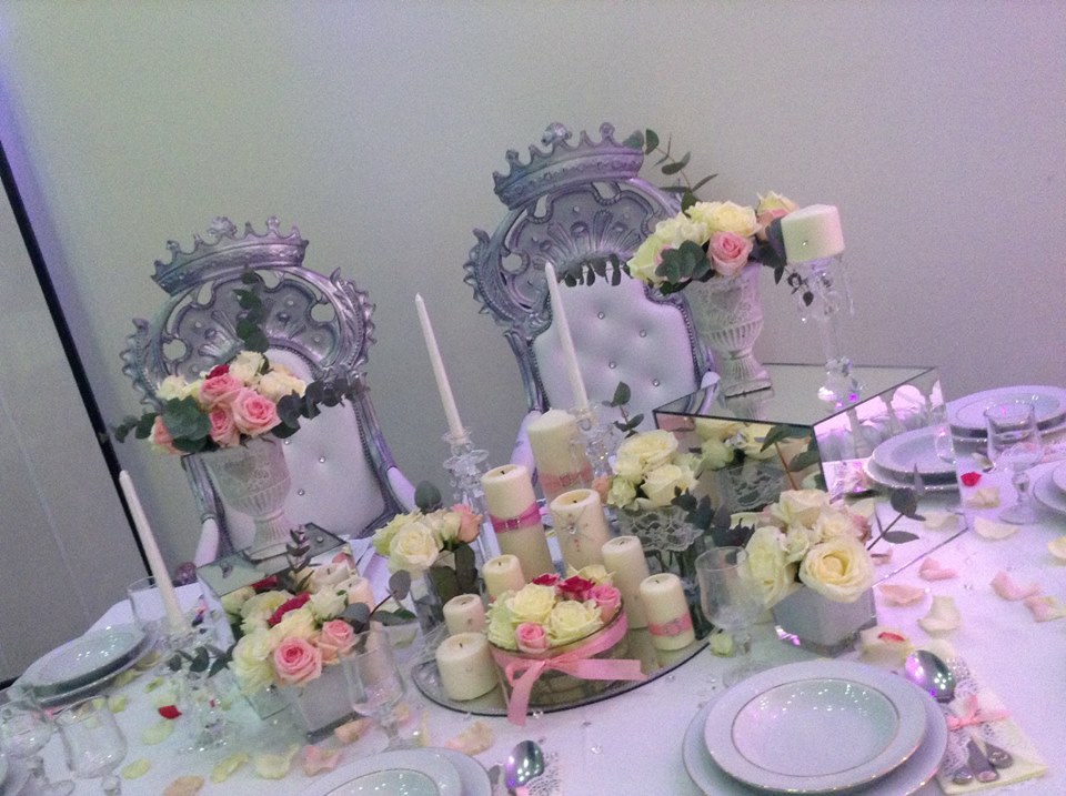 Table des mariés, Diamant Palace, Bledyshop