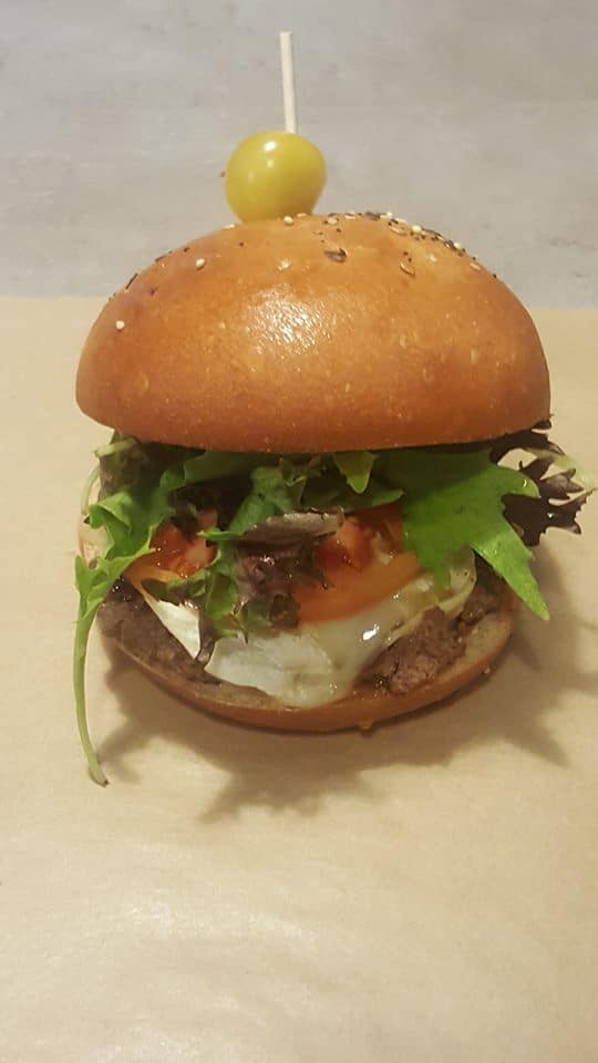 chèvre-miel burger, Lart'isan, bledyshop